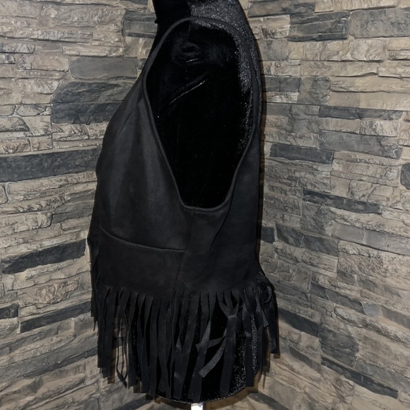 SHEIN SXY Plus Cut Out Fringe Hem Cami Top - Picture 5 of 8